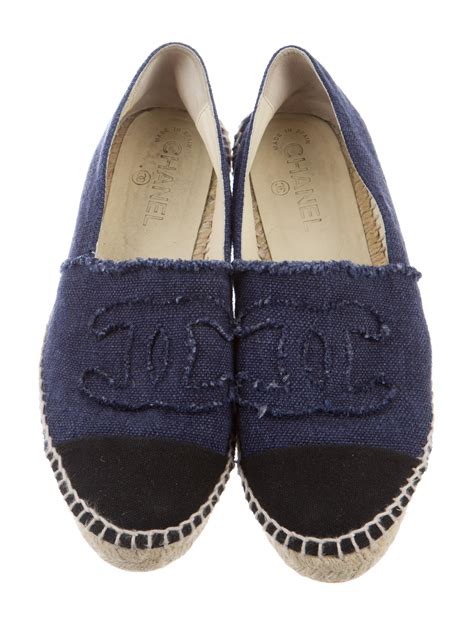 chanel shoes espadrilles cheap|Chanel shoes denim espadrilles.